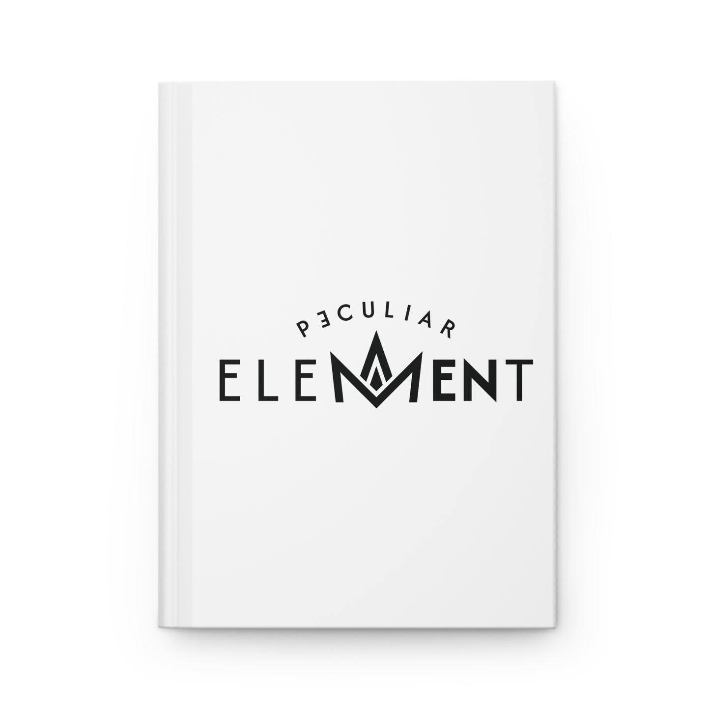 Peculiar Element Hardcover Journal, Elegant Writing Notebook, Gift for Writers, Creative Journal, Minimalist Gift Idea