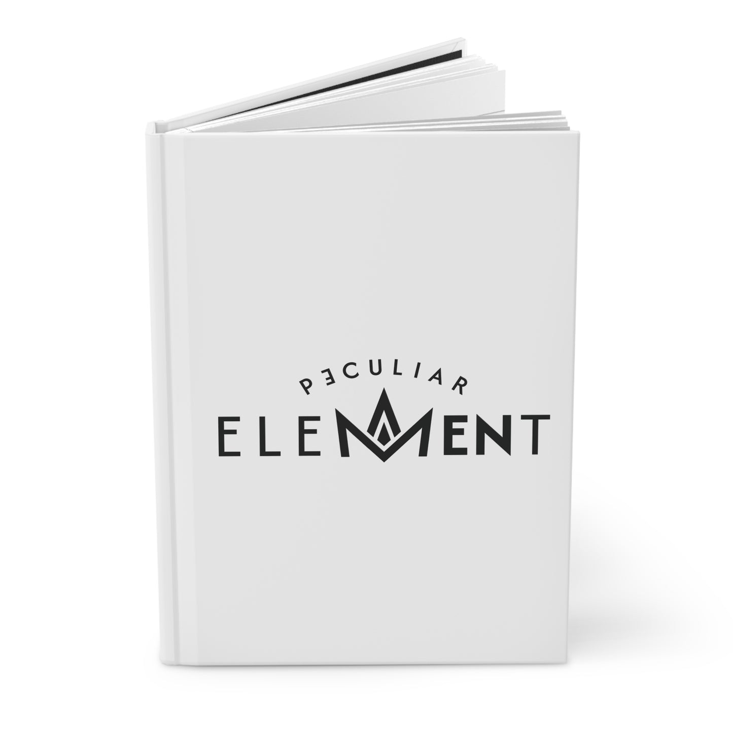 Peculiar Element Hardcover Journal, Elegant Writing Notebook, Gift for Writers, Creative Journal, Minimalist Gift Idea
