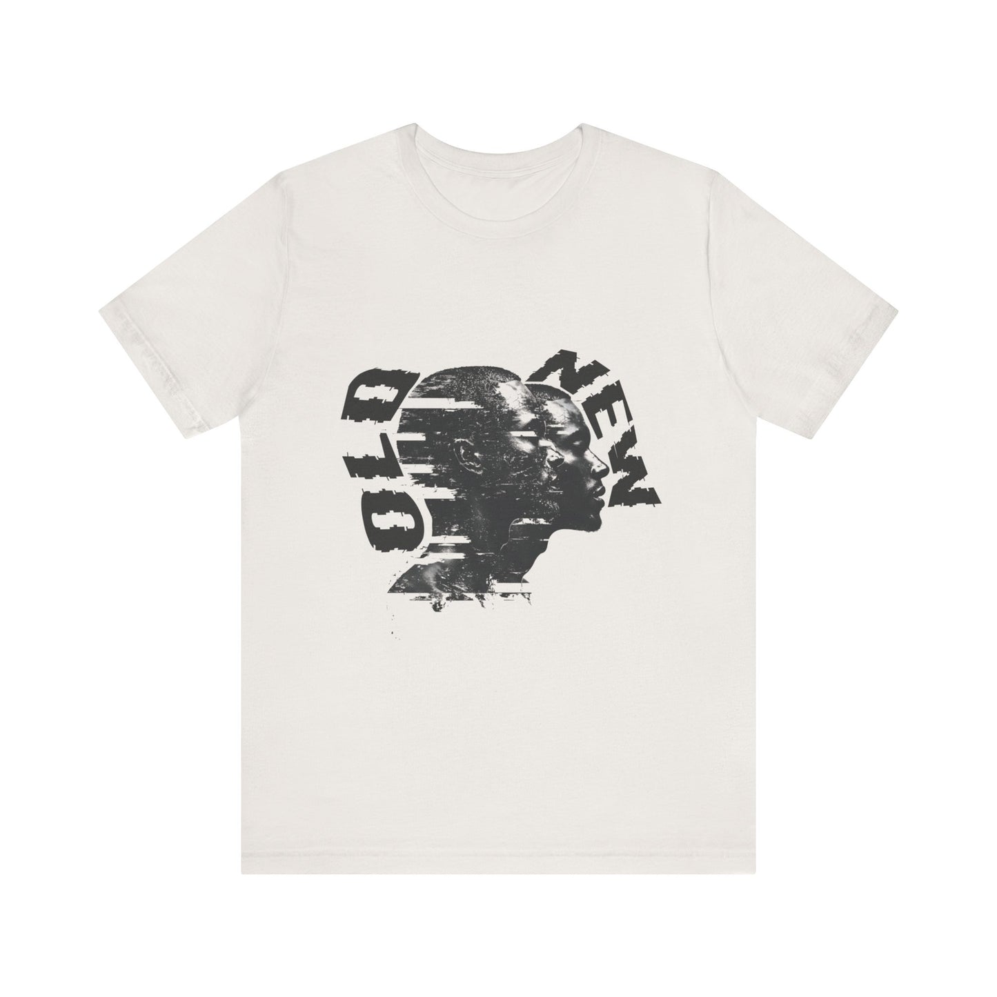 T-Shirt Old vs New Man Graphic Tee