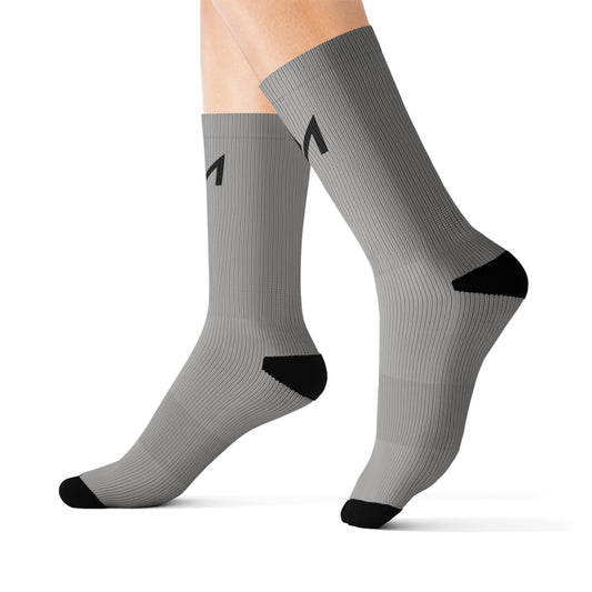 Custom Athletic Socks for Active Lifestyle, Unique Gift for Sports Lovers, Trendy Footwear, Personalized Fitness Accessories
